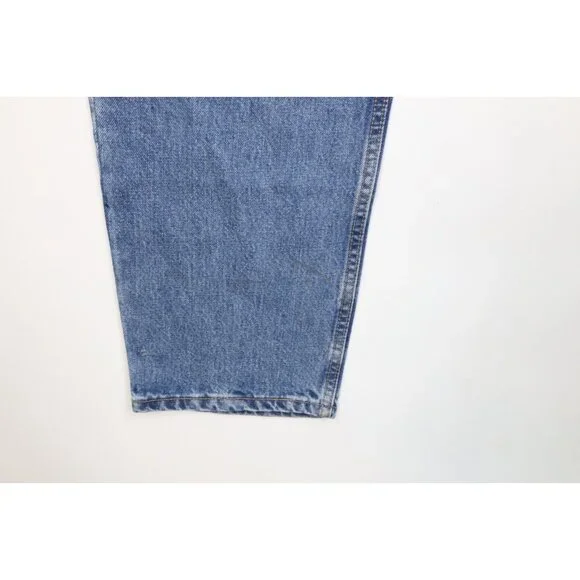 Vintage 90s Levis 550 Mens 38x30 Distressed Relaxed Fit Denim Jeans Blue USA